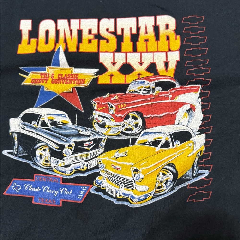 Lonestar XXV Graphic T-Shirt Classic Super Chevy Club